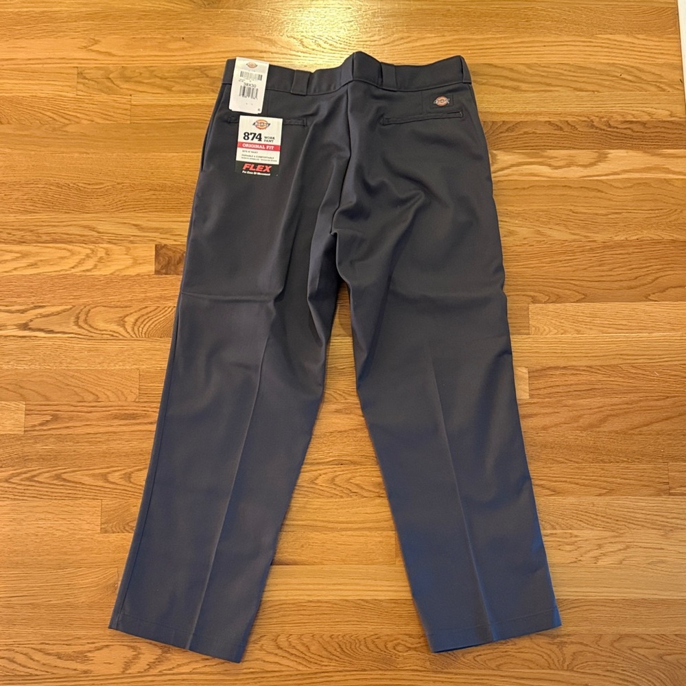 Dickies Men's Charcoal Flex Work Pants